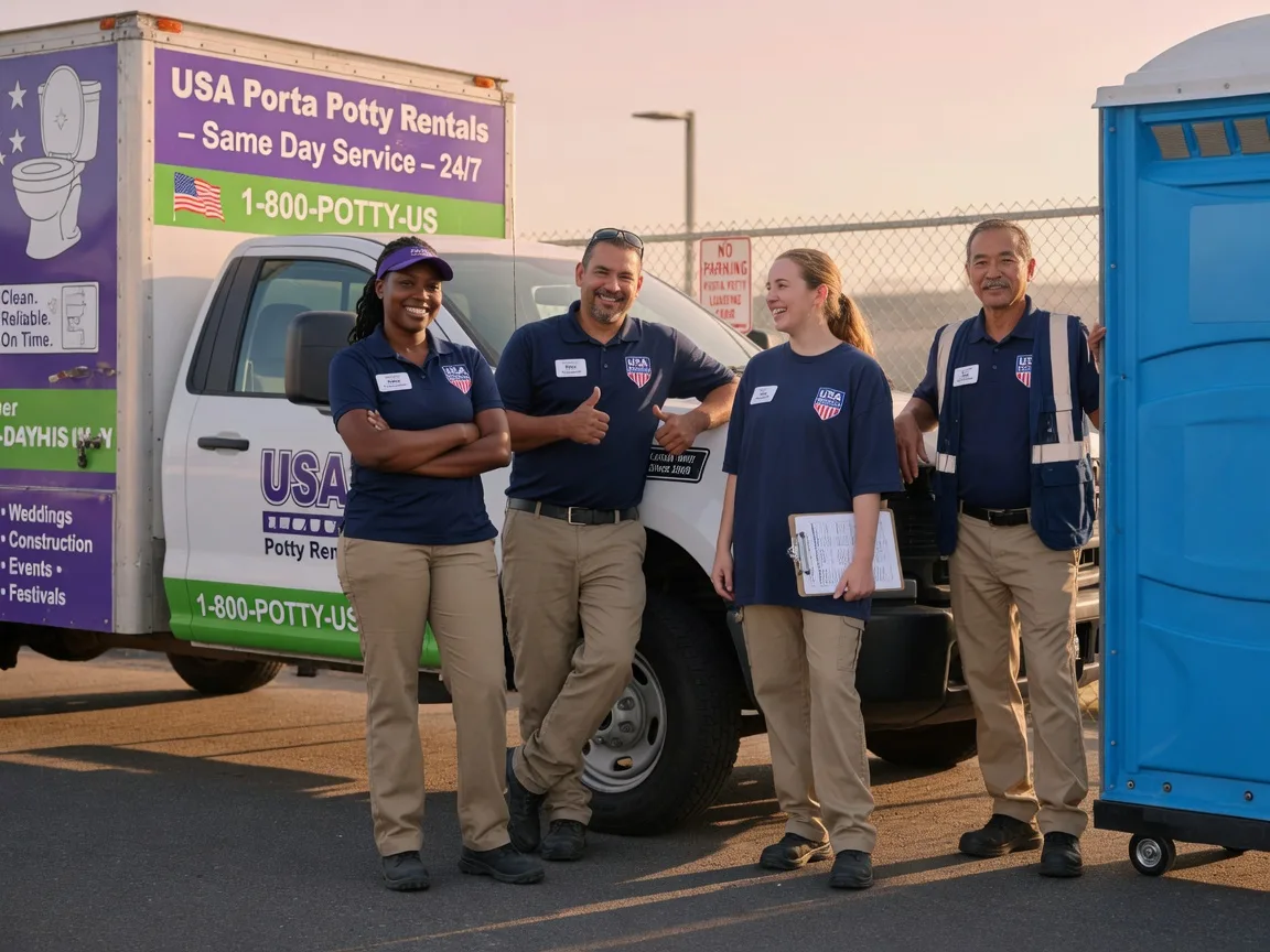 Porta Potty Rental company in Irvine, PA